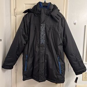 Reebok Men’s Heavy Hooded Ski Jacket